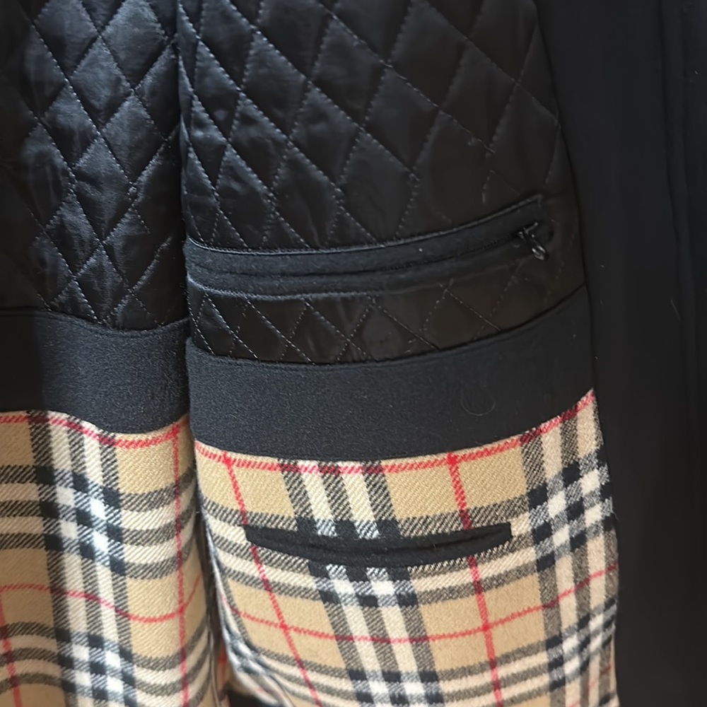 Burberry Tailored Wool & Cashmere Trench Coat SZ XXL - Picture 8 of 13